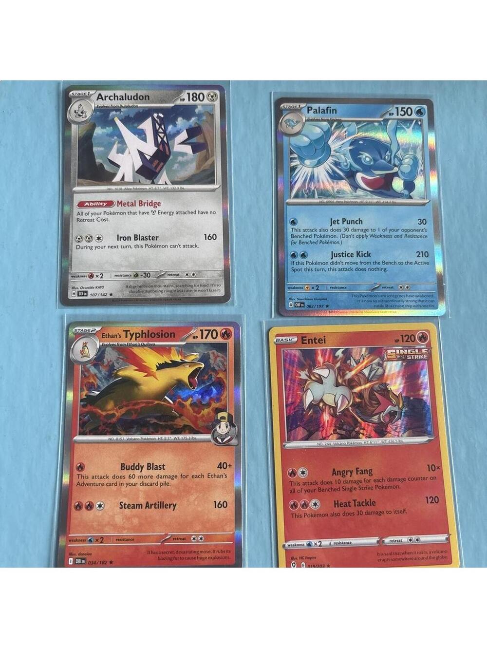 Pokémon Multi and Blue Trading-card